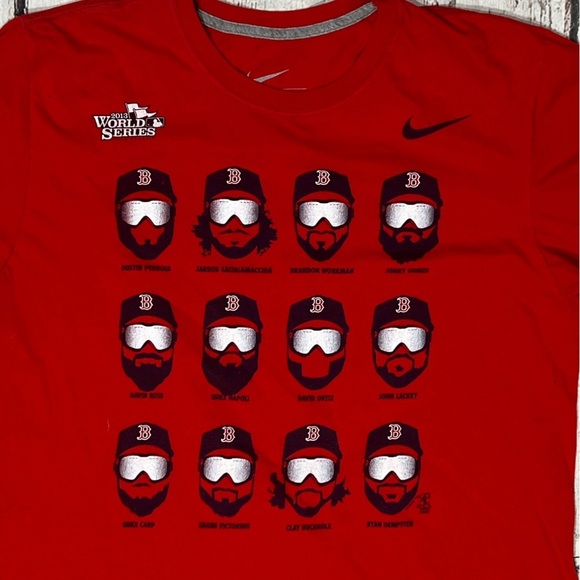 Boston Red Sox 2013 World Series MLB Baseball Sports Tshirt - Picture 6 of 7